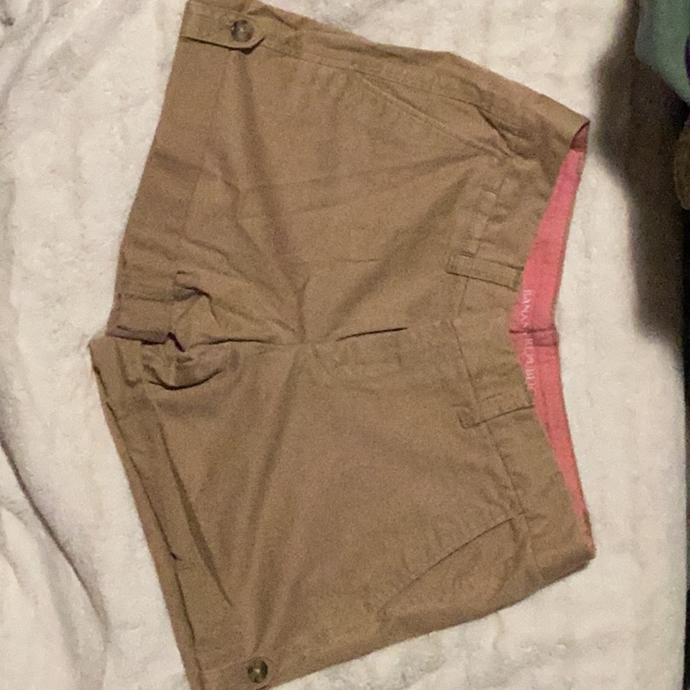 Banana republic khaki shorts